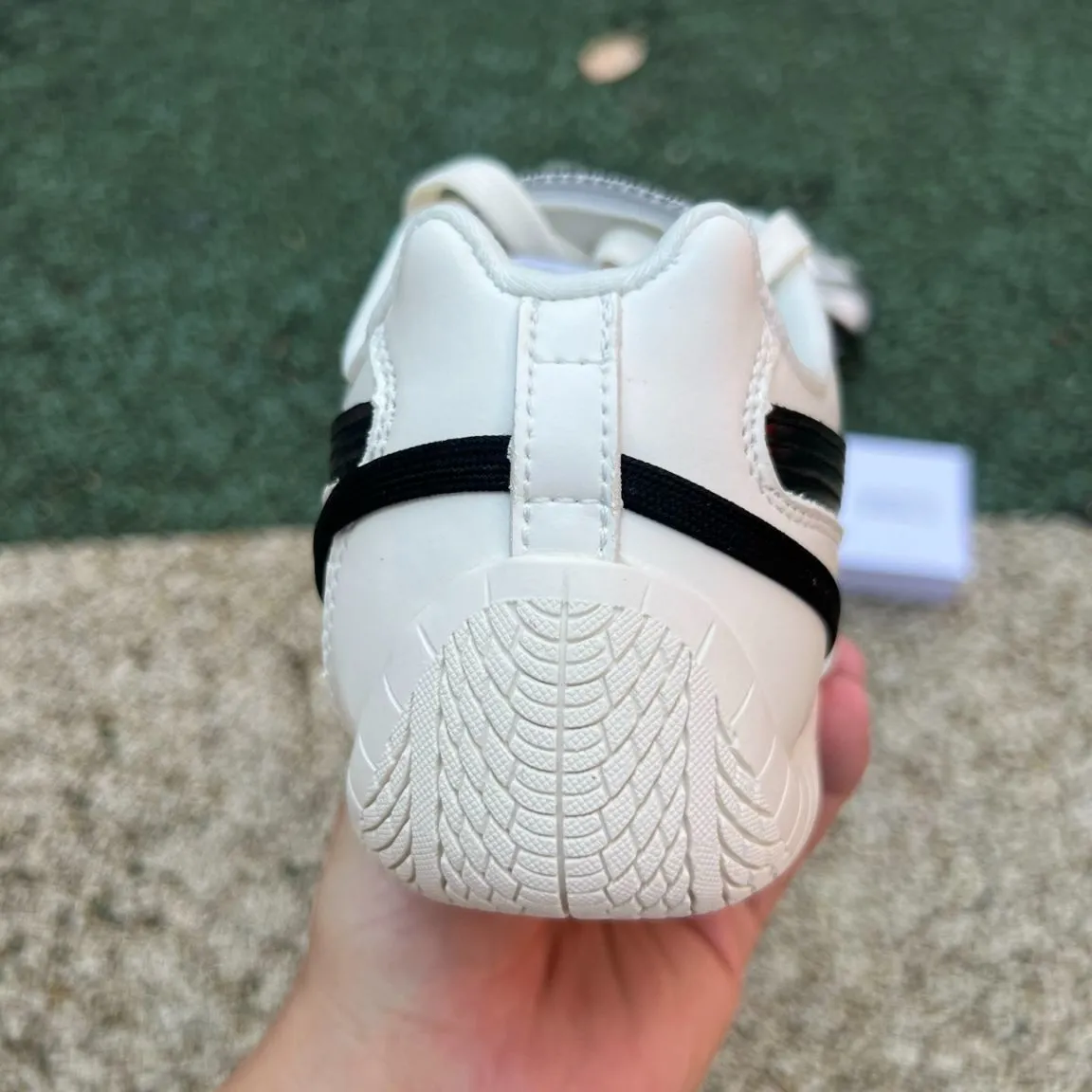 Rosé x PM Speedcat Premium Leather Warm White Shoes Sneakers - pm0000014 - Image 6