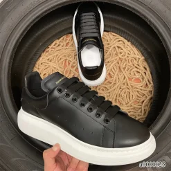 Alternative view of McQueen Black & White Shoes Sneaker - a0000025