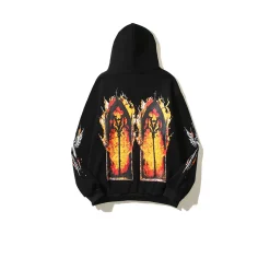 Alternative view of WDW Flames Glass Hoodie - WDW0009