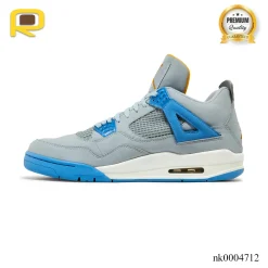 Alternative view of AJ 4 LS Mist Blue Shoes Sneakers - nk0004712