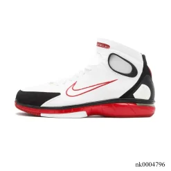 Alternative view of [Premium] Air Zoom Huarache 2K4 White/Varsity Red Shoes Sneakers – nk0004796