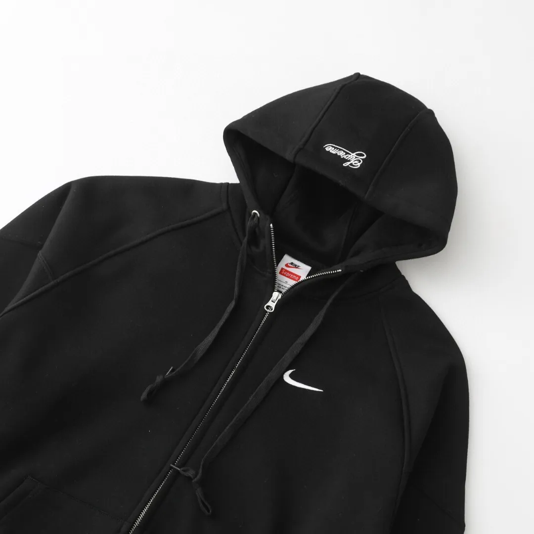 NK x SUP Solo Swoosh zip-up Hoodie - NK0017 - Image 3
