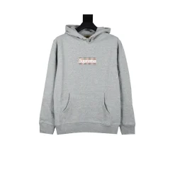 Alternative view of SUP x BUR Box Logo Hoodie - SUP0056