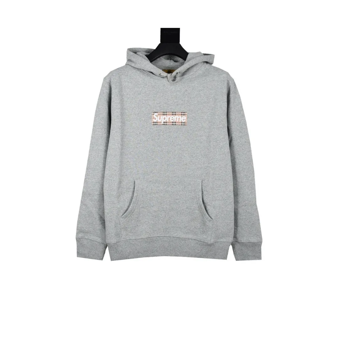 SUP x BUR Box Logo Hoodie - SUP0056 - Image 2