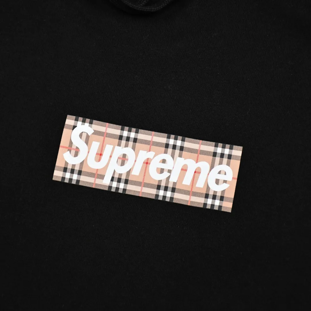 SUP x BUR Box Logo Hoodie - SUP0056 - Image 5