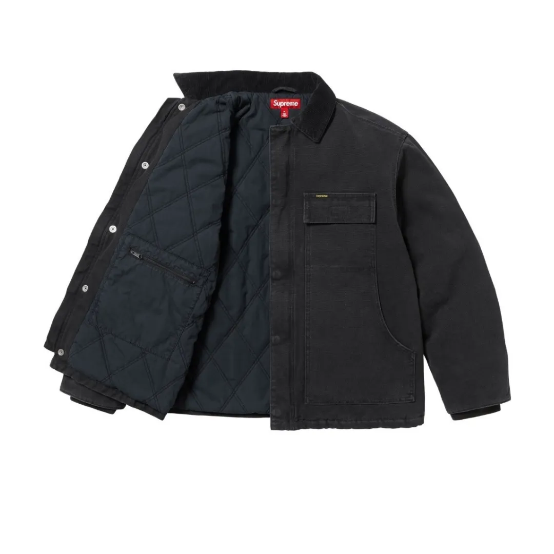 SUP Old English Canvas Work Jacket - SUP0068 - Image 5