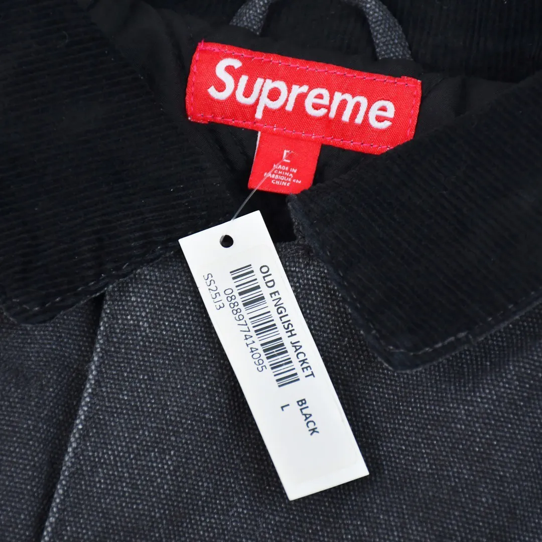 SUP Old English Canvas Work Jacket - SUP0068 - Image 8