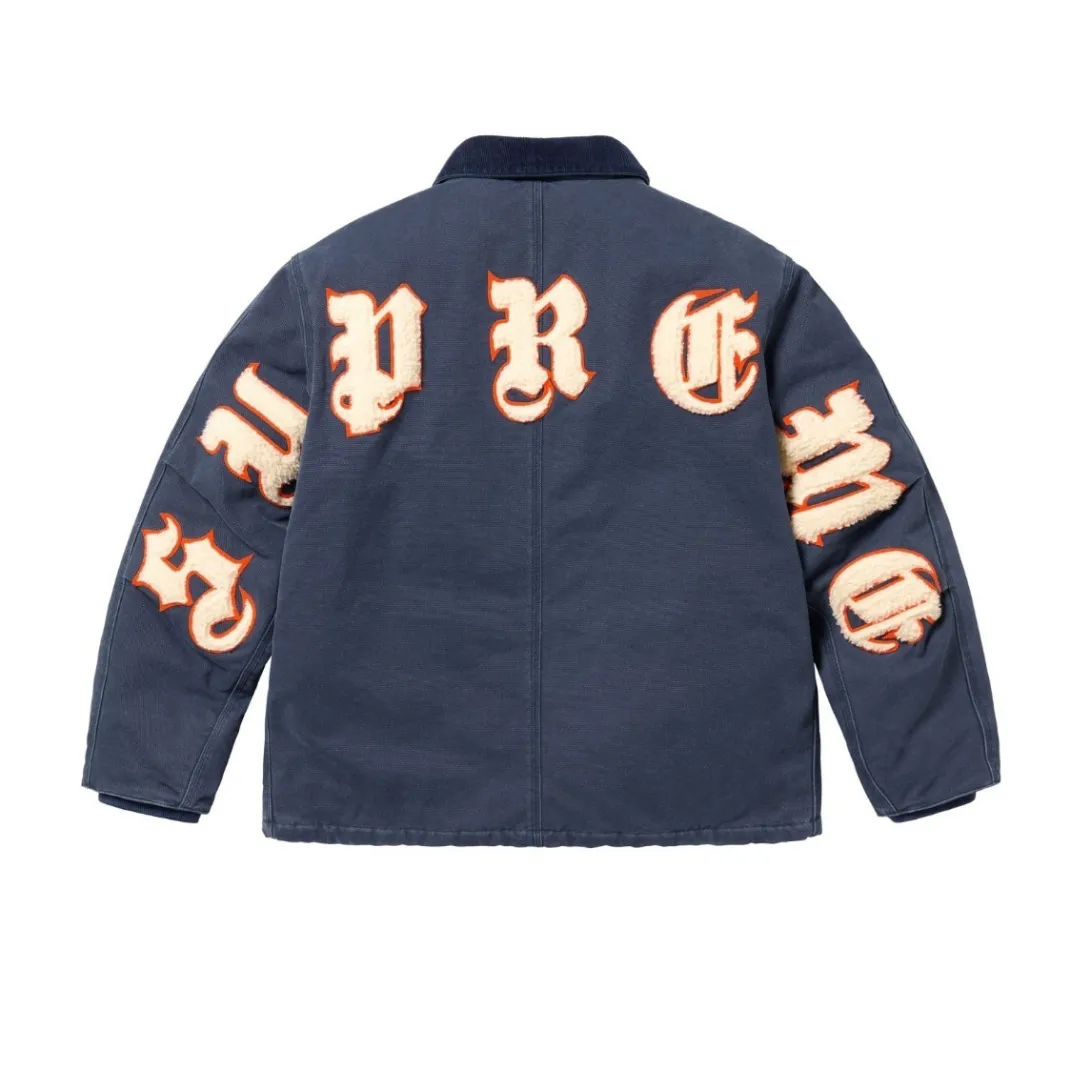 SUP Old English Canvas Work Jacket - SUP0068 - Image 2
