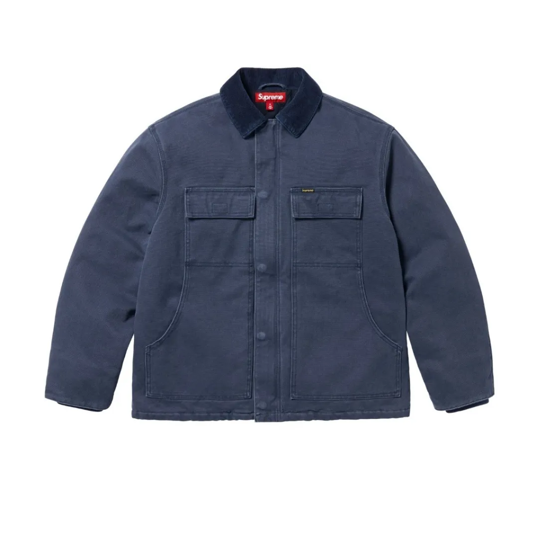 SUP Old English Canvas Work Jacket - SUP0068