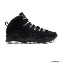 AJ 10 Black And White Stealth Shoes Sneakers - nk0004817