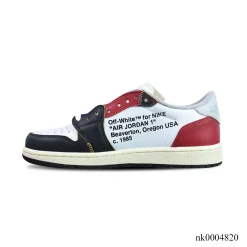Alternative view of OW x AJ 1 Low OG Goat Lows Shoes Sneakers – nk0004820