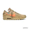 OW x AM 90 'Desert Ore' Shoes Sneakers – nk0004822