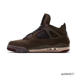 Alternative view of A Ma Maniére x AJ 4 Retro 'Dark Mocha' Shoes Sneakers - nk0004826