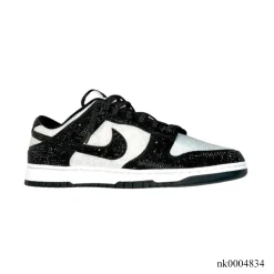 AJ 1 Low Black White Diamond Shoes Sneakers – nk0004834