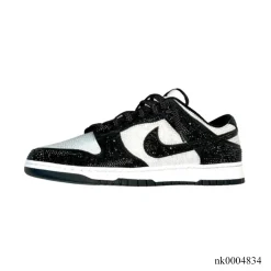 Alternative view of AJ 1 Low Black White Diamond Shoes Sneakers – nk0004834