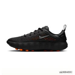 Alternative view of NK Mind 002 Black Hyper Crimson Shoes Sneakers - nk0004881