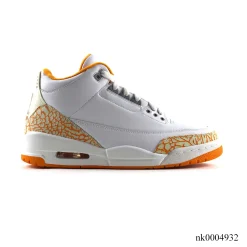 AJ 3 Orange Citrus Shoes Sneakers – nk0004932