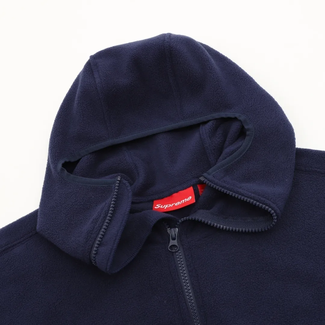 SUP Polartec Face Mask Half Zip Hooded Sweatshirt - SUP0111 - Image 3