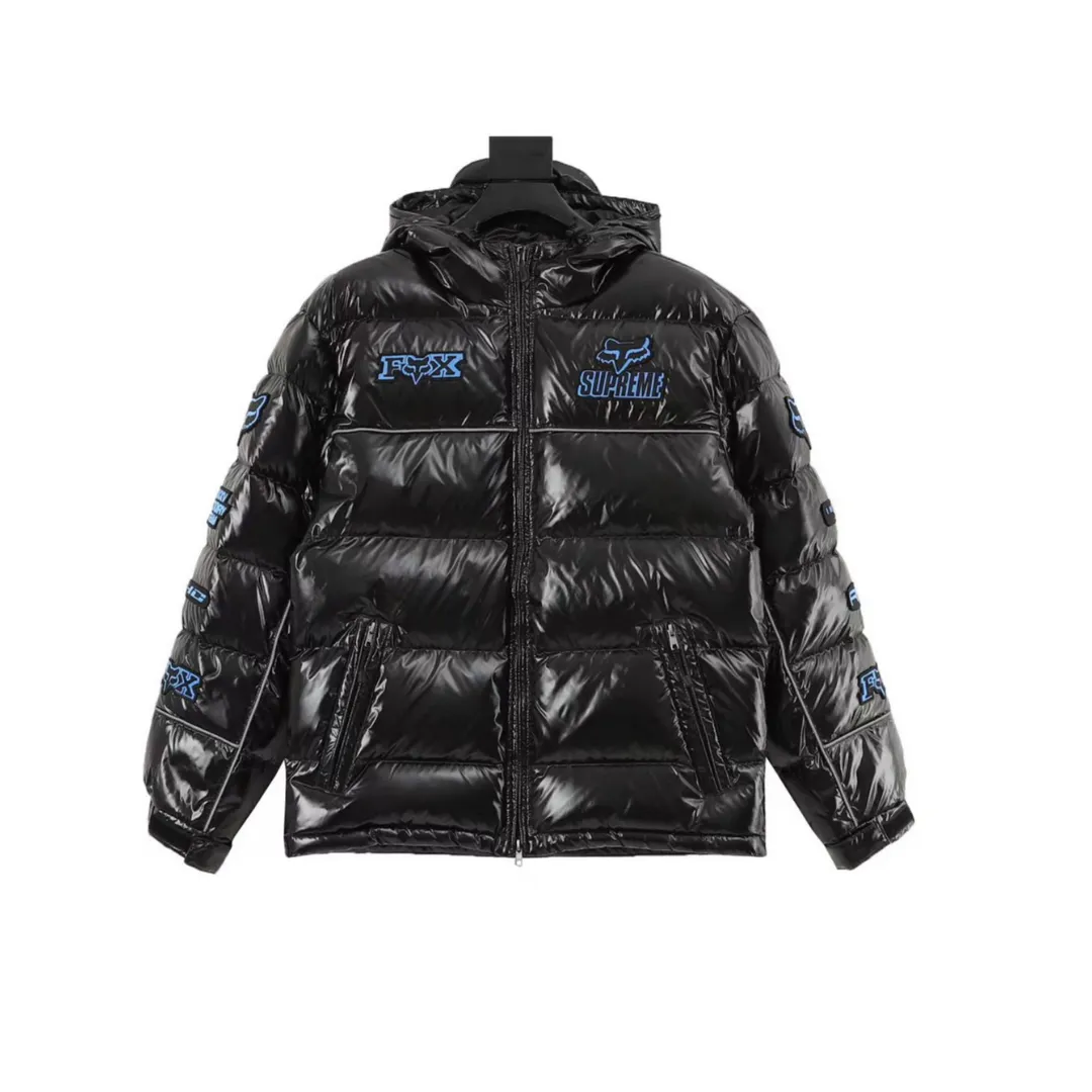 SUP x Fox Racing Shiny Down Puffer Jacket - SUP0114