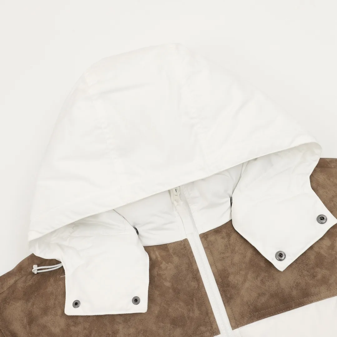 SUP Leather Yoke Puffer Jacket - SUP0117 - Image 12