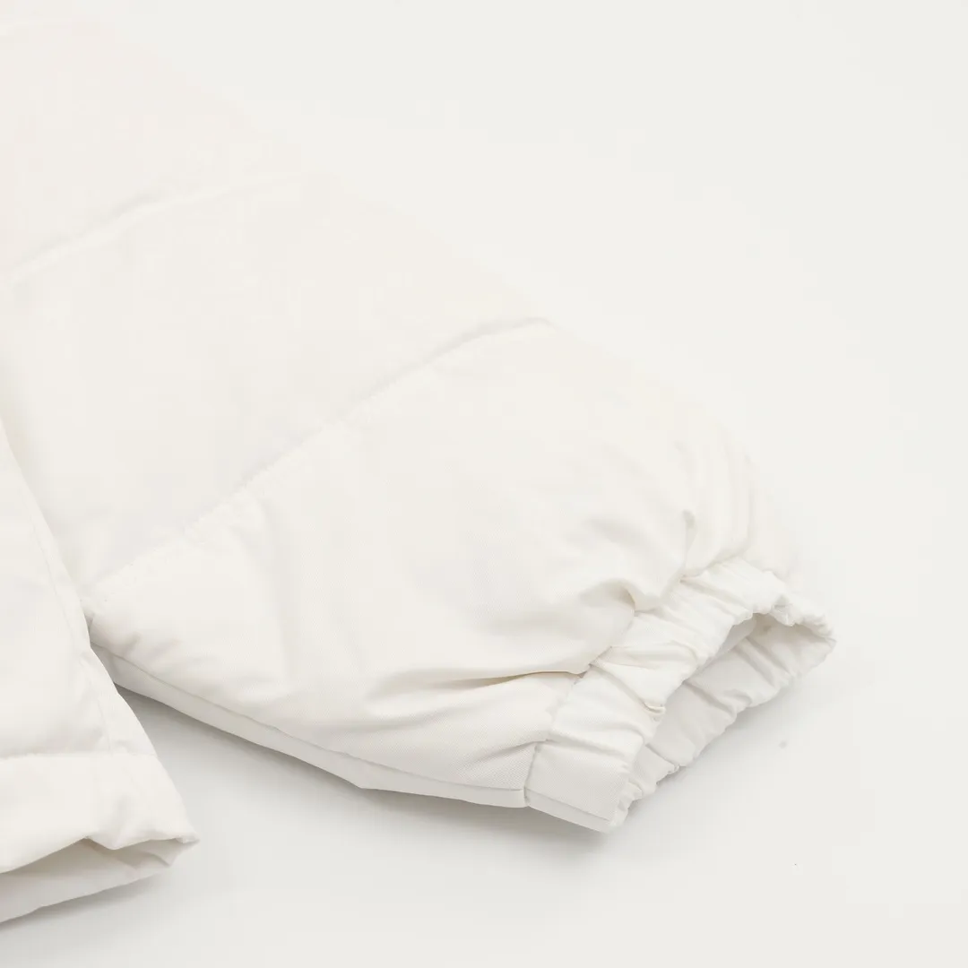 SUP Leather Yoke Puffer Jacket - SUP0117 - Image 8