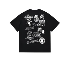 Alternative view of BAPE Streetwear Cotton T-Shirt - BAP0014