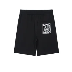 Alternative view of BUR Printed Cotton Shorts - BUR0044