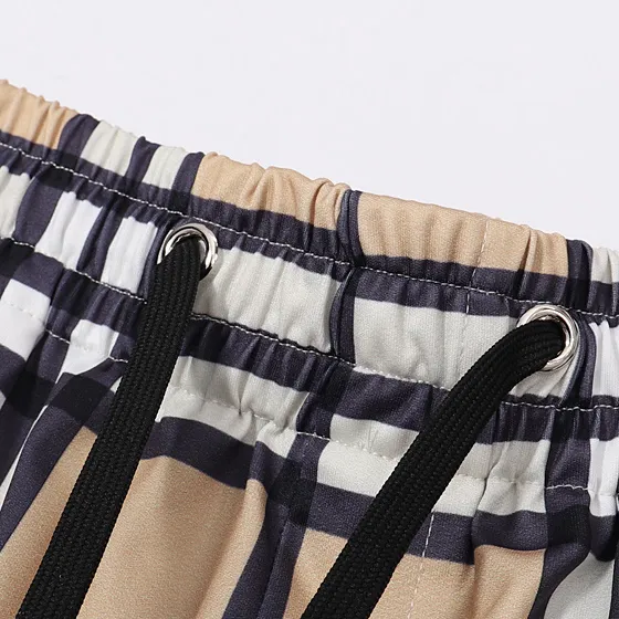 BUR Trim Cotton Shorts - BUR0053 - Image 6