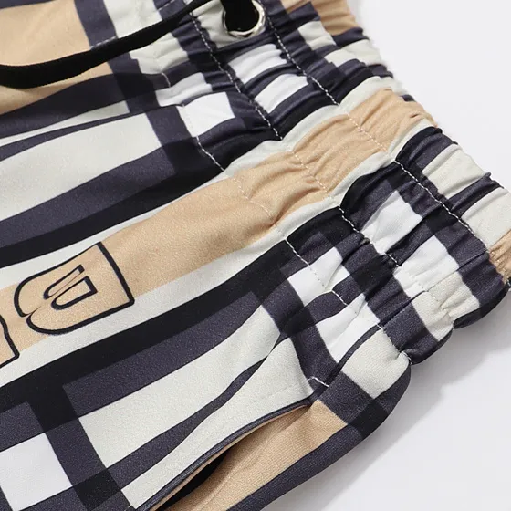 BUR Trim Cotton Shorts - BUR0053 - Image 4