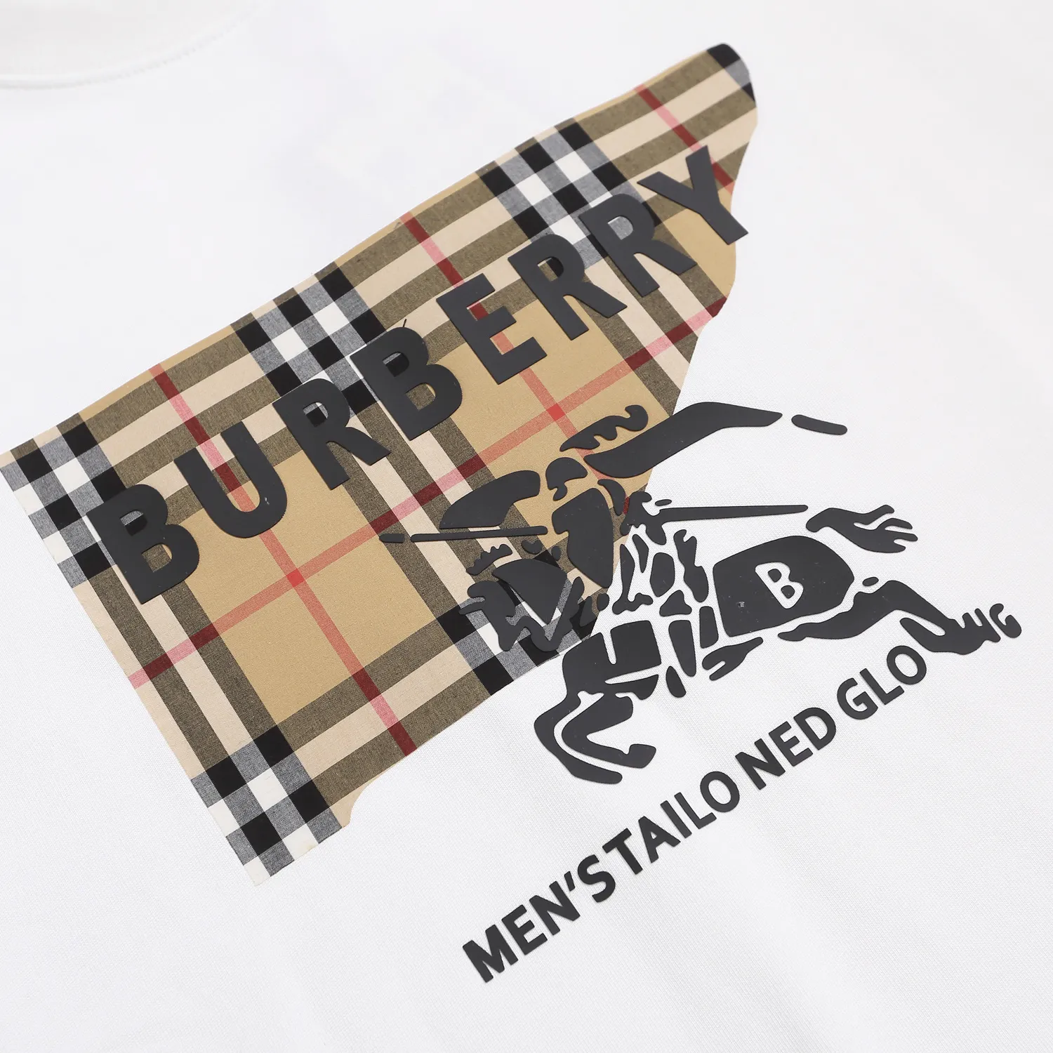 BUR Logo Printed Cotton T-Shirt - BUR0066 - Image 6