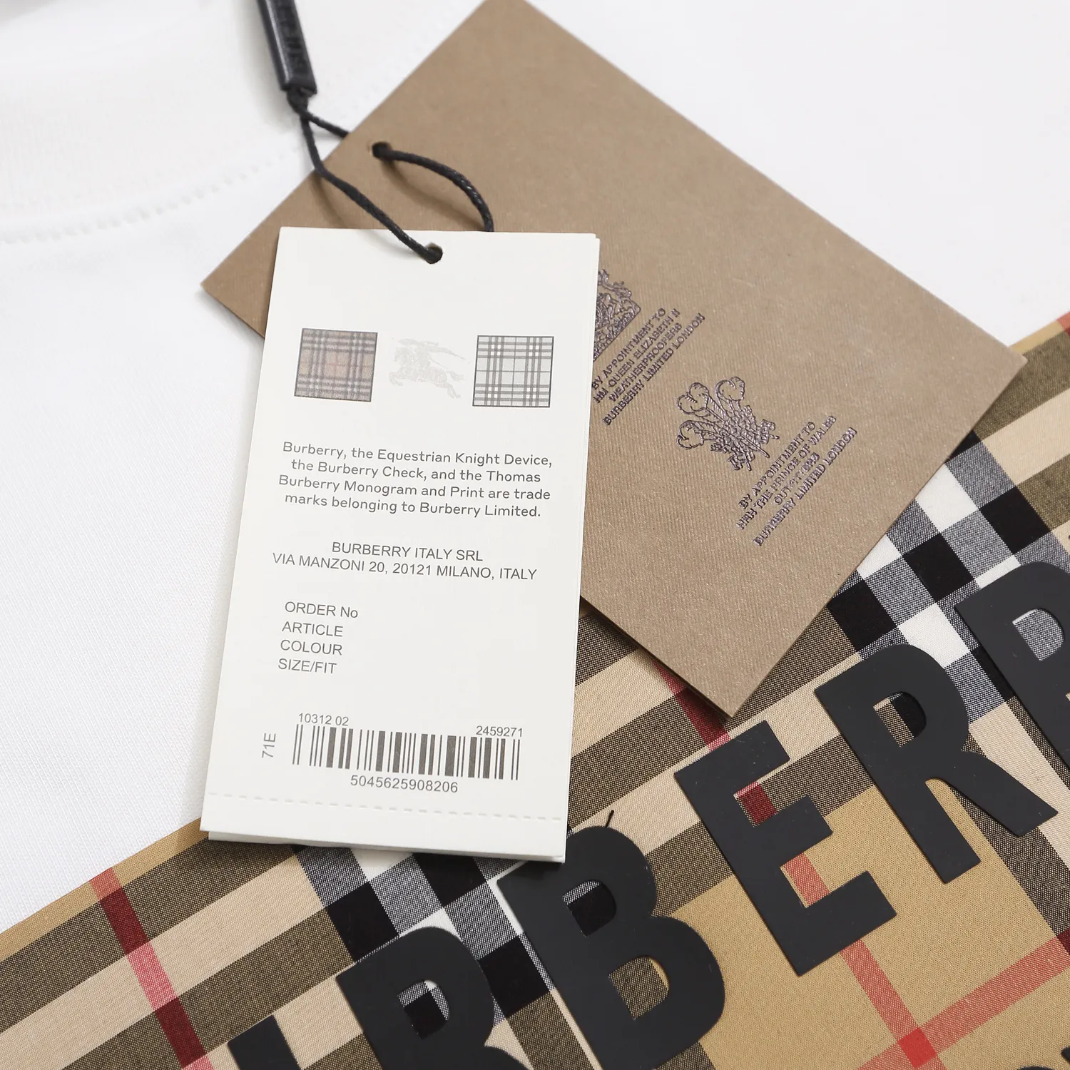 BUR Logo Printed Cotton T-Shirt - BUR0066 - Image 10