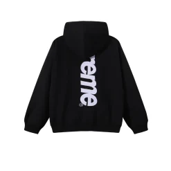 Alternative view of SUP Supreme Satin Applique Hoodies - SUP0137