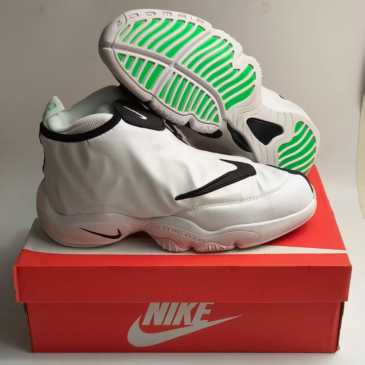 Air Zoom Flight The Glove SL ‘White Poison Green’ Shoes Sneakers - nk0004966 - Image 14