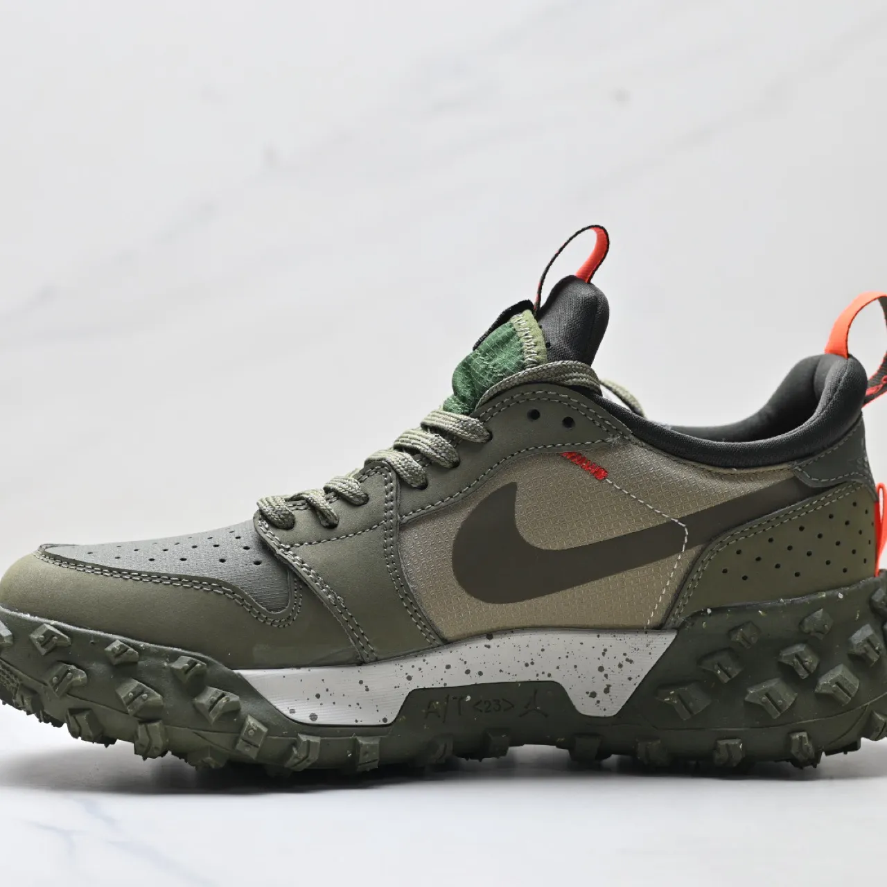 AJ 1 Low Element GoreTex Medium Olive Shoes Sneakers - nk0004986 - Image 9