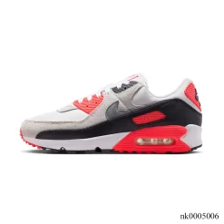 Alternative view of AM 90 White/Infrared 23 Shoes Sneakers – nk0005006