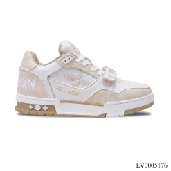 LV Trainer Line Sneaker Beige Shoes Sneakers – LV0005176