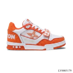 LV Trainer Orange Shoes Sneakers – LV0005179