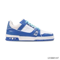 LV Trainer Blue Shoes Sneakers – LV0005187