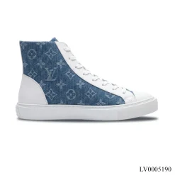LV Tattoo Line Boot Monogram Denim Shoes Sneakers – LV0005190