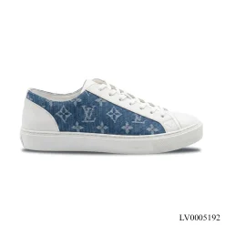 LV Tattoo Line Monogram Denim Shoes Sneakers – LV0005192