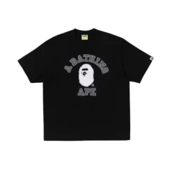 BAPE Hand Drawn College Relaxed Fit Tee T-Shirt - SUP00100