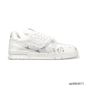 LV Trainer 54 Pattern Gray White Shoes Sneakers – nk0004871