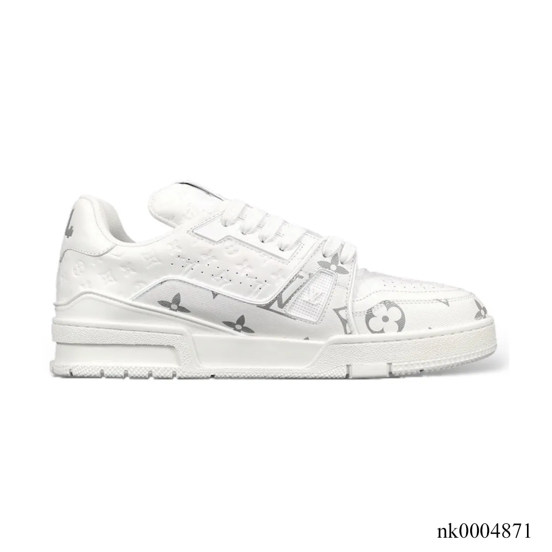 LV Trainer 54 Pattern Gray White Shoes Sneakers – nk0004871