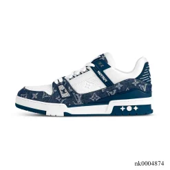 Alternative view of LV Trainer 'Denim Monogram Blue' Shoes Sneakers – nk0004874