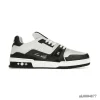 LV Trainer 54 Black White Shoes Sneakers – nk0004877