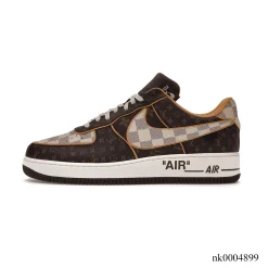 Alternative view of LV x AF1 Low Brown Shoes Sneakers – nk0004899
