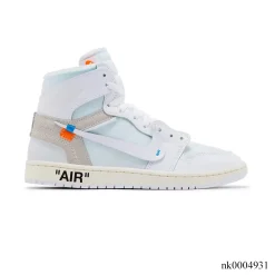 Virgil Abloh Archive x AJ 1 High OG 'Alaska' Shoes Sneakers – nk0004931
