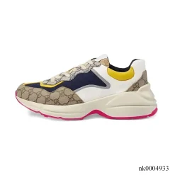 Alternative view of GG Rhyton Canvas Beige Blue Shoes Sneakers – nk0004933