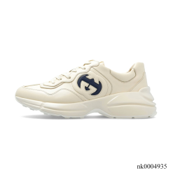 Alternative view of GG Rhyton Interlocking G Ivory Blue Shoes Sneakers – nk0004935