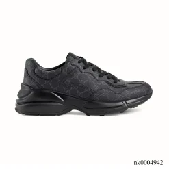 GG Rhyton Canvas 'Black' Shoes Sneakers – nk0004942